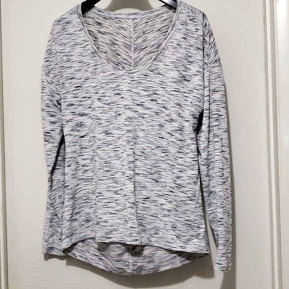 Lululemon Meant To Move Long Sleeve Tiger Space Dye Shirt 10/L - Picture 3 of 10